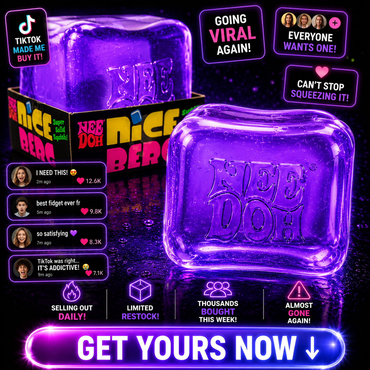 Viral Squish Cube™